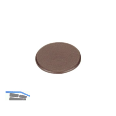 HETTICH RASTEX 25 Abdeckkappe ohne Abdeckrand, Kunststoff braun