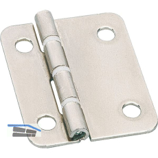 HETTICH 625 Faltt�rscharnier H 50 mm 180�, Stahl vernickelt