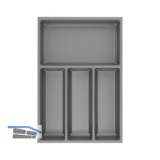 AGOFORM Besteckeinsatz Sky 500/40 Kunststoff schiefergrau