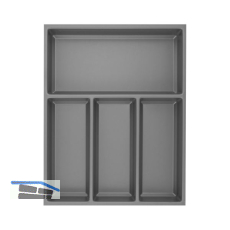 AGOFORM Besteckeinsatz Sky 500/45 Kunststoff schiefergrau