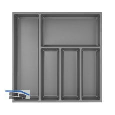 AGOFORM Besteckeinsatz Sky 500/55 Kunststoff schiefergrau