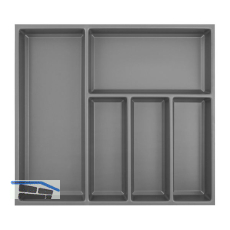 AGOFORM Besteckeinsatz Sky 500/60 Kunststoff schiefergrau