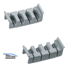 NINKA Messereinsatz Cuisio 150er Schale Kunststoff Hellgrau