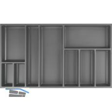 AGOFORM Besteckeinsatz Sky 500/90 Kunststoff schiefergrau