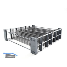 KESSEB�HMER Organisationselement SpaceFlexx Kunststoff Dunkelgrau