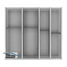 NINKA Schubkasteneinsatz-Set Cuisio KB 600 mm TANDEMBOX Kunststoff Graphit