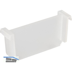 NINKA Cuisio Trennsteg 200er Schale geteilt Kunststoff Wei�