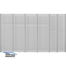 NINKA Schubkasteneinsatz-Set Cuisio KB 900 mm LEGRABOX Kunststoff Wei�