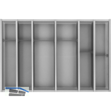 NINKA Schubkasteneinsatz-Set Cuisio KB 800 mm LEGRABOX Kunststoff Graphit