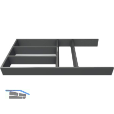 NINKA Connect Rahmen k�rzbar Kunststoff Dunkelgrau