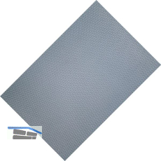 AGOFORM Antirutsch-Einlegematte Solid Breite 750 mm Blaugrau
