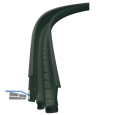 REHAU F�hrungsschiene FLEX,2500mm, Kunststoff schwarz