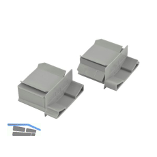 REHAU Gleiter f�r Abschlussleiste, Kunststoff lichtgrau