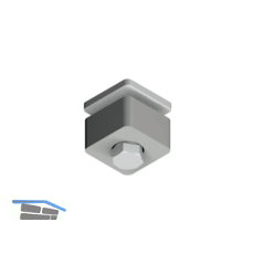 CINETTO PS06/PS48 Stopper zu F�hrungsschiene, Kunststoff grau