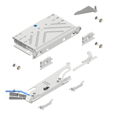 CINETTO PS40 Schiebet�rbeschlag rechte T�r, Aussenfront frontb�ndig