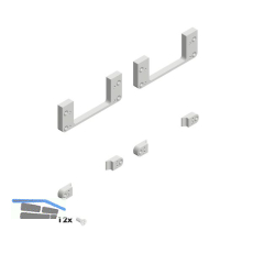 CINETTO PS40.02 Adapter zur Schraubbefestigung, Zamak