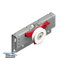 CINETTO PS48 Laufwagen f�r innere T�r, Stahl grau lackiert