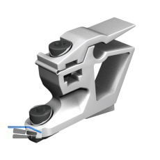 CINETTO PS48 Stopper zu Laufschiene, Kunststoff grau