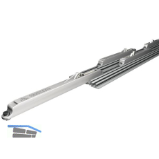 CINETTO PS48 D�mpfung bis 50 kg links, Schlie�richtung, Kunststoff grau