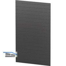 REHAU RAUVOLET Rollladen Kassettenmodul Crystal Line, KB 600 mm, schwarz matt