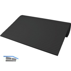 REHAU Rollladenmatte, Breite 1064 mm, L�nge 1325 mm, Kunststoff schwarz