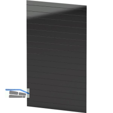 REHAU RAUVOLET Rollladen Kassettenmodul Crystal Line,KB 900 mm,schwarz hochglanz