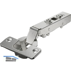 HETTICH Veosys TH 42 Topfscharnier aufliegend ged�mpft �W 105� Edelstahl