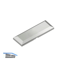 HETTICH Abdeckkappe f�r Veosys Scharnierarm neutral, Edelstahl