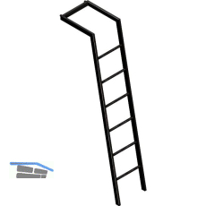 CINETTO Scala Schiebeleiter lang, auf Ma� 1710-2500, Stahl schwarz