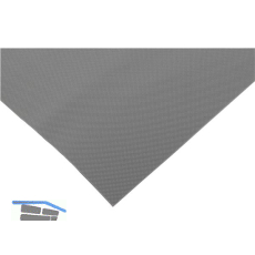 AGOFORM Antirutsch-Einlegematte Globe Breite 750 mm Graualuminium