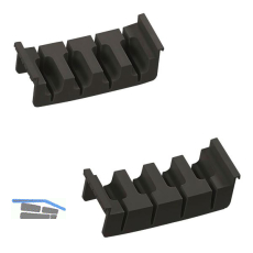 NINKA Messereinsatz Cuisio 150er Schale Kunststoff Schwarz