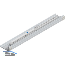 CINETTO PS40 D�mpfung �ffnungsbewegung rechte T�r, Aluminium eloxiert