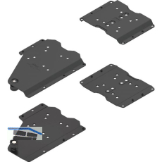 BLUM REVEGO duo Pocketverbinder-Set ohne Sockel, 18 -19 mm rechts