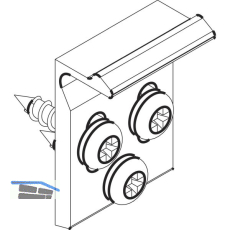 HAWA MULTIFOLD 30/W T�rzuhalter