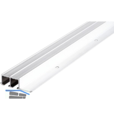 HAWA Clipo 16 GPK/GPPK/GK/GS Doppellaufschiene auf Ma� zum Schrauben, Alu