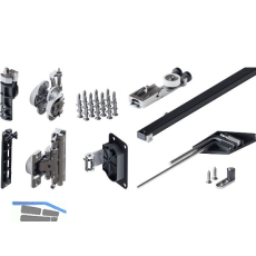 HAWA Folding Concepta III 20 Grundgarnitur Pull, T�rh�he 1200 - 2200 mm