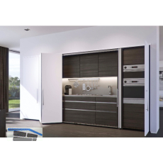 HAWA Folding Concepta 25 Beschlag rechts, H1250-1850mm, natur eloxiert L2120mm