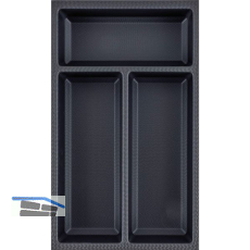 AGOFORM Besteckeinsatz Sky 400/30 Kunststoff schwarz