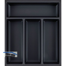 AGOFORM Besteckeinsatz Sky 400/40 Kunststoff schwarz