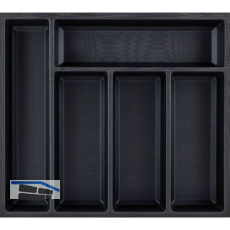 AGOFORM Besteckeinsatz Sky 400/50 Kunststoff schwarz