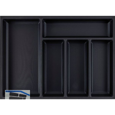 AGOFORM Besteckeinsatz Sky 400/60 Kunststoff schwarz