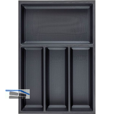 AGOFORM Besteckeinsatz Sky 500/40 Kunststoff schwarz