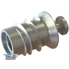 O.M.M Bodentr�ger - Tr�gerteil zum Schrauben f�r unsichtbare Anwendung, verzinkt