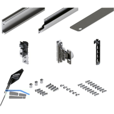 HAWA Concepta III 25 Grundgarnitur rechts, T�rh�he 1200 - 2200 mm