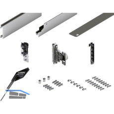 HAWA Concepta III 35 Grundgarnitur links, T�rh�he 1900 - 2700 mm