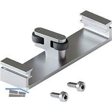 HAWA Concepta III Connector unten 110 mm fixer Sockel f�r zwei Dreh-Einschiebet.