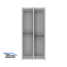 NINKA Schubkasteneinsatz-Set Cuisio KB 300 mm MERIVOBOX Kunststoff Graphit