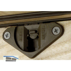 ZIEHL 25 Innenfront F�hrungsriegeL - Bohr � 30, Kunststoff braun