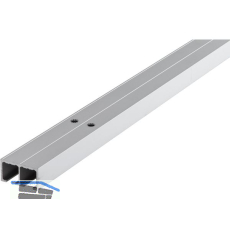 HAWA Clipo 16 GPK/GPPK/GK/GS Doppellaufschiene zum Aufschrauben 2500 mm, Alu
