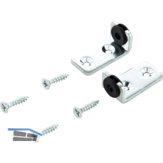 HAWA Clipo T�rmitnehmer f�r 2 T�ren, Stahl verzinkt